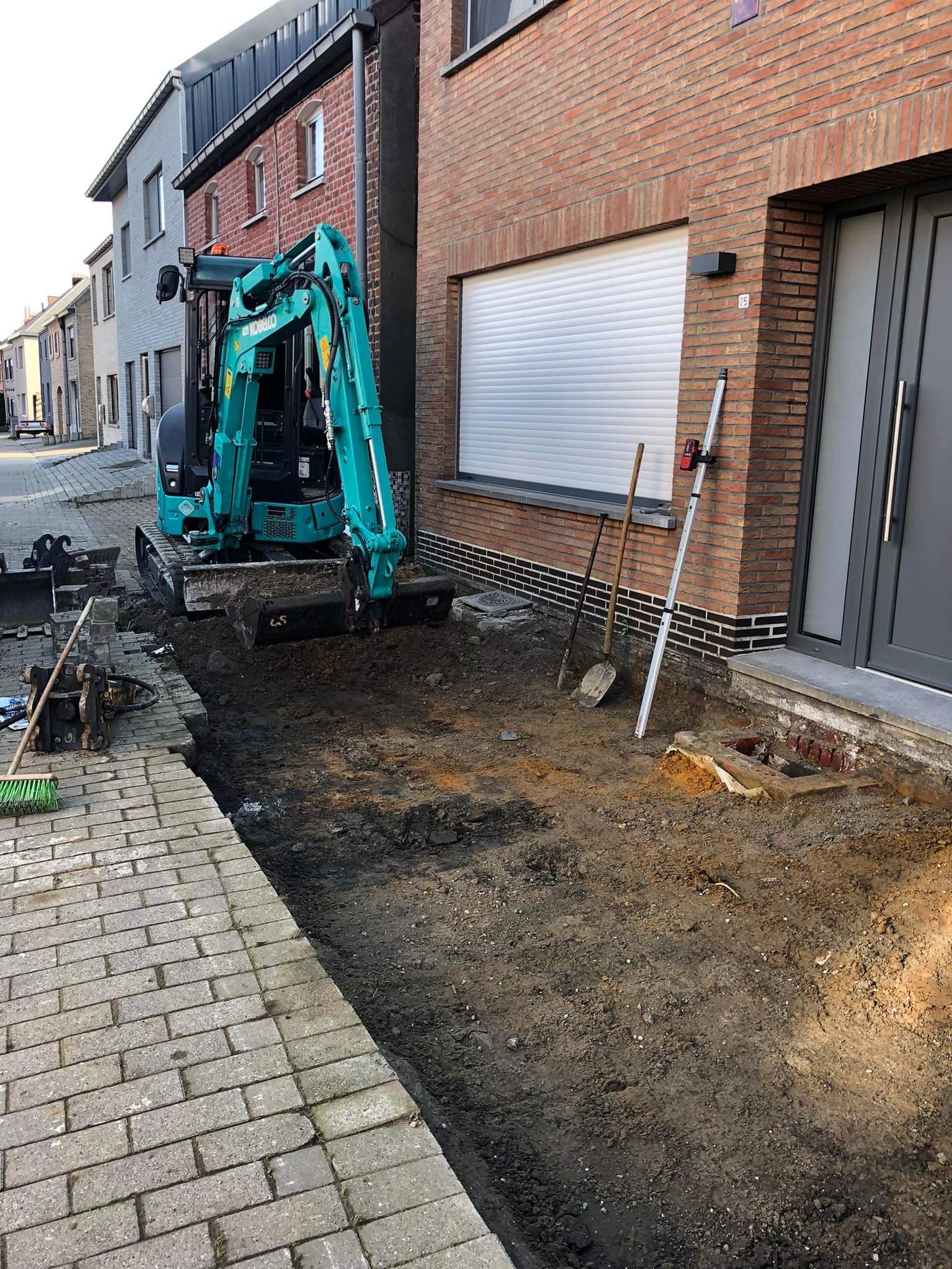 Oprit aanleggen
